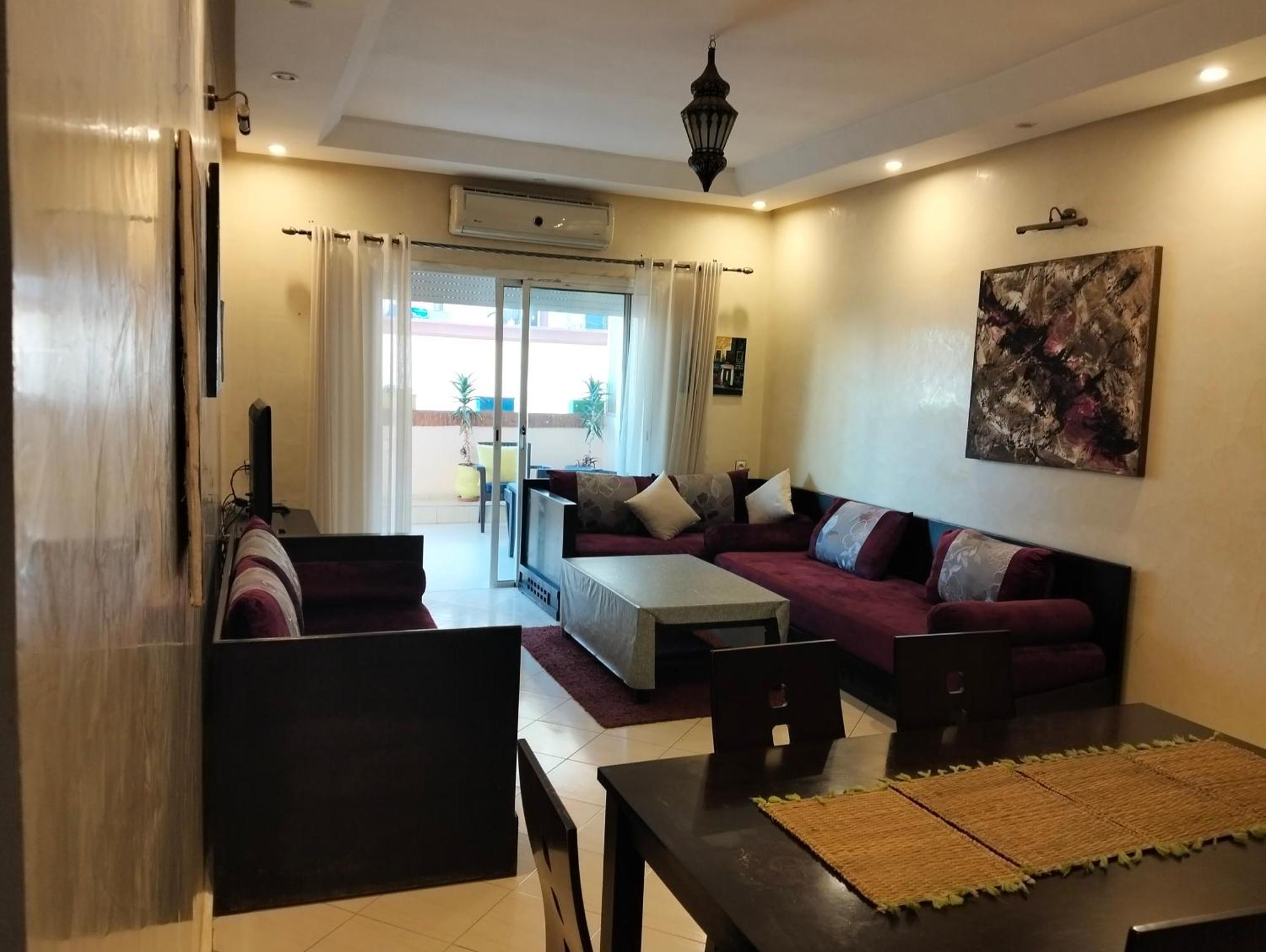 Appart Najia Au Centre Kenitra Avec Grande Terrasse Zimmer foto